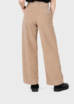 Klitmoller Collective Hosen-Lydia jumbo corduroy pant - Sand