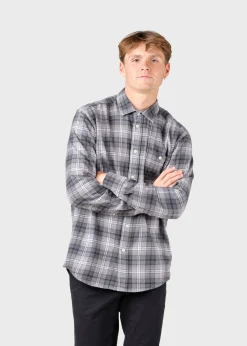 Klitmoller Collective Hemden-Manny shirt - Olive/cream/navy