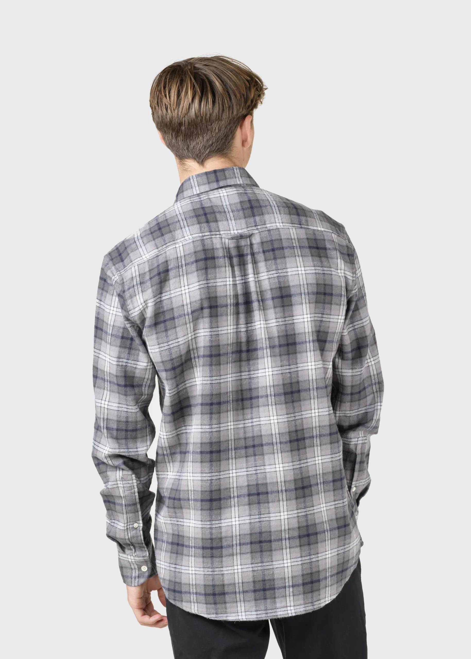 Klitmoller Collective Hemden-Manny shirt - Olive/cream/navy
