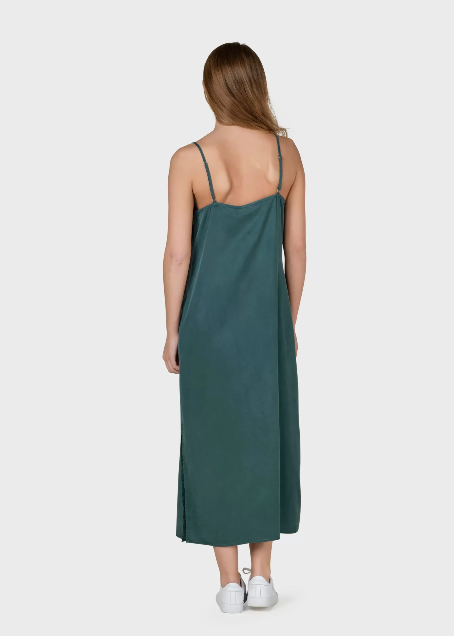 Klitmoller Collective Kleider-Manuella dress - Moss Green Black