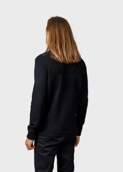 Klitmoller Collective Strick-Marinus knit cardigan - Black