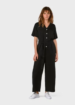 Klitmoller Collective Jumpsuits-Marna jumpsuit - Black MossGreen