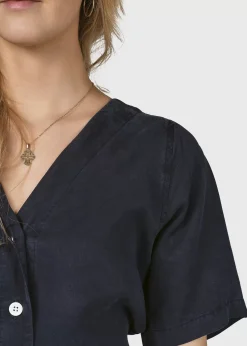 Klitmoller Collective Jumpsuits-Marna jumpsuit - Navy MossGreen