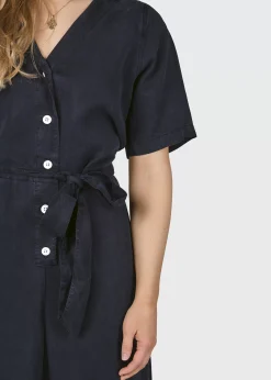 Klitmoller Collective Jumpsuits-Marna jumpsuit - Navy MossGreen