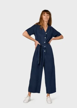 Klitmoller Collective Jumpsuits-Marna jumpsuit - Ocean MossGreen