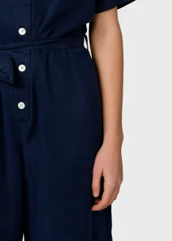 Klitmoller Collective Jumpsuits-Marna jumpsuit - Ocean MossGreen