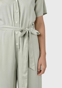 Klitmoller Collective Jumpsuits-Marna jumpsuit - Sage MossGreen