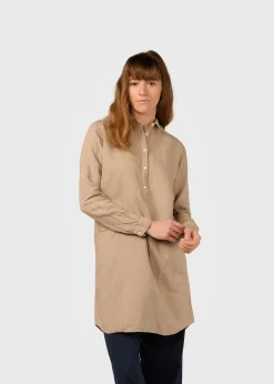 Klitmoller Collective Hemden-Mathilde linen shirt - Sand White