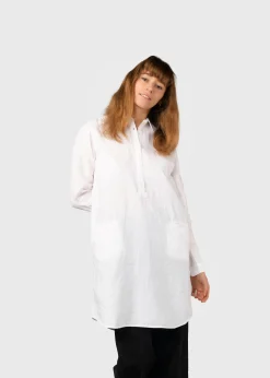 Klitmoller Collective Hemden-Mathilde linen shirt - White