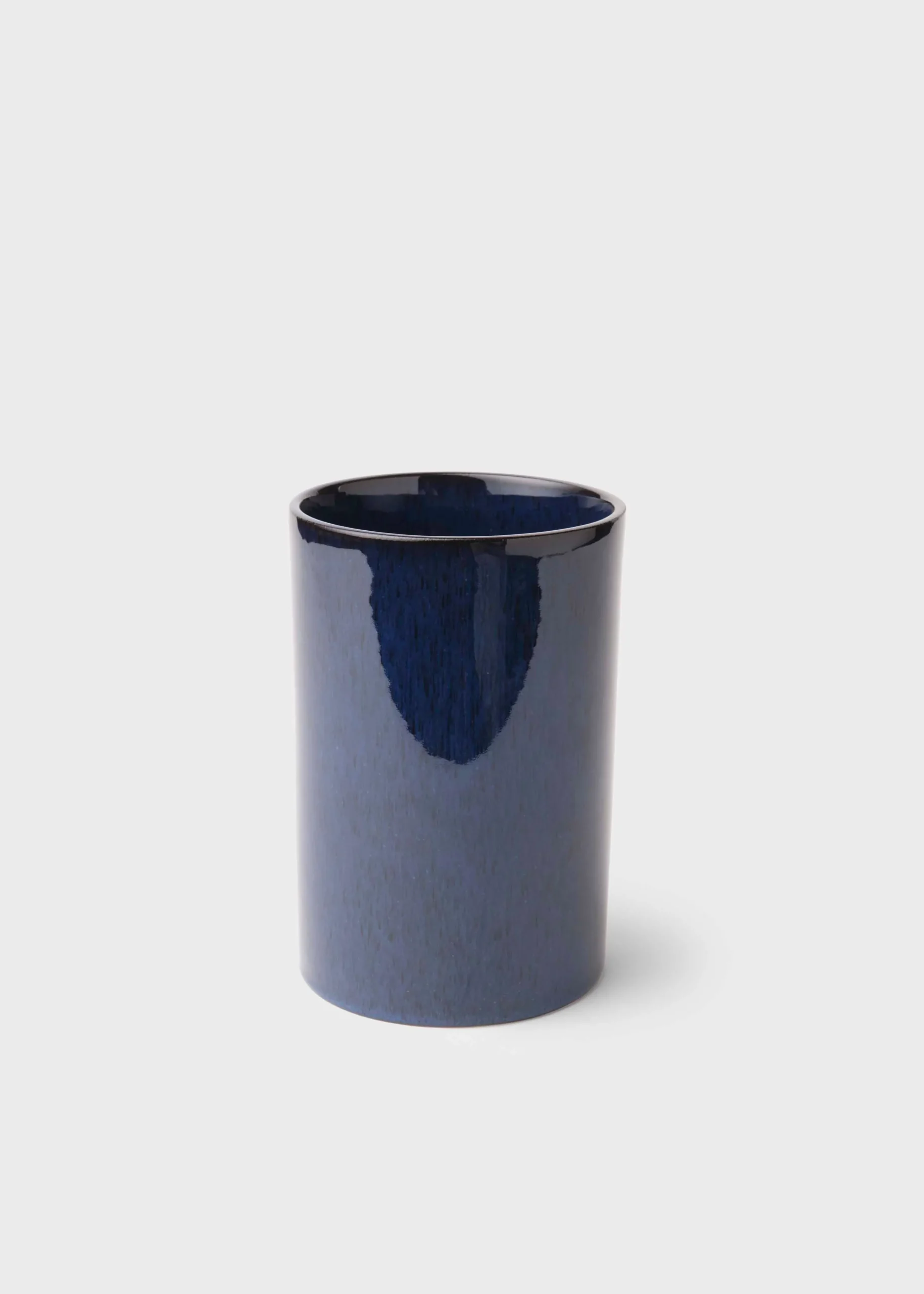 Klitmoller Collective Keramik-Medium flower vase - Indigo Concrete
