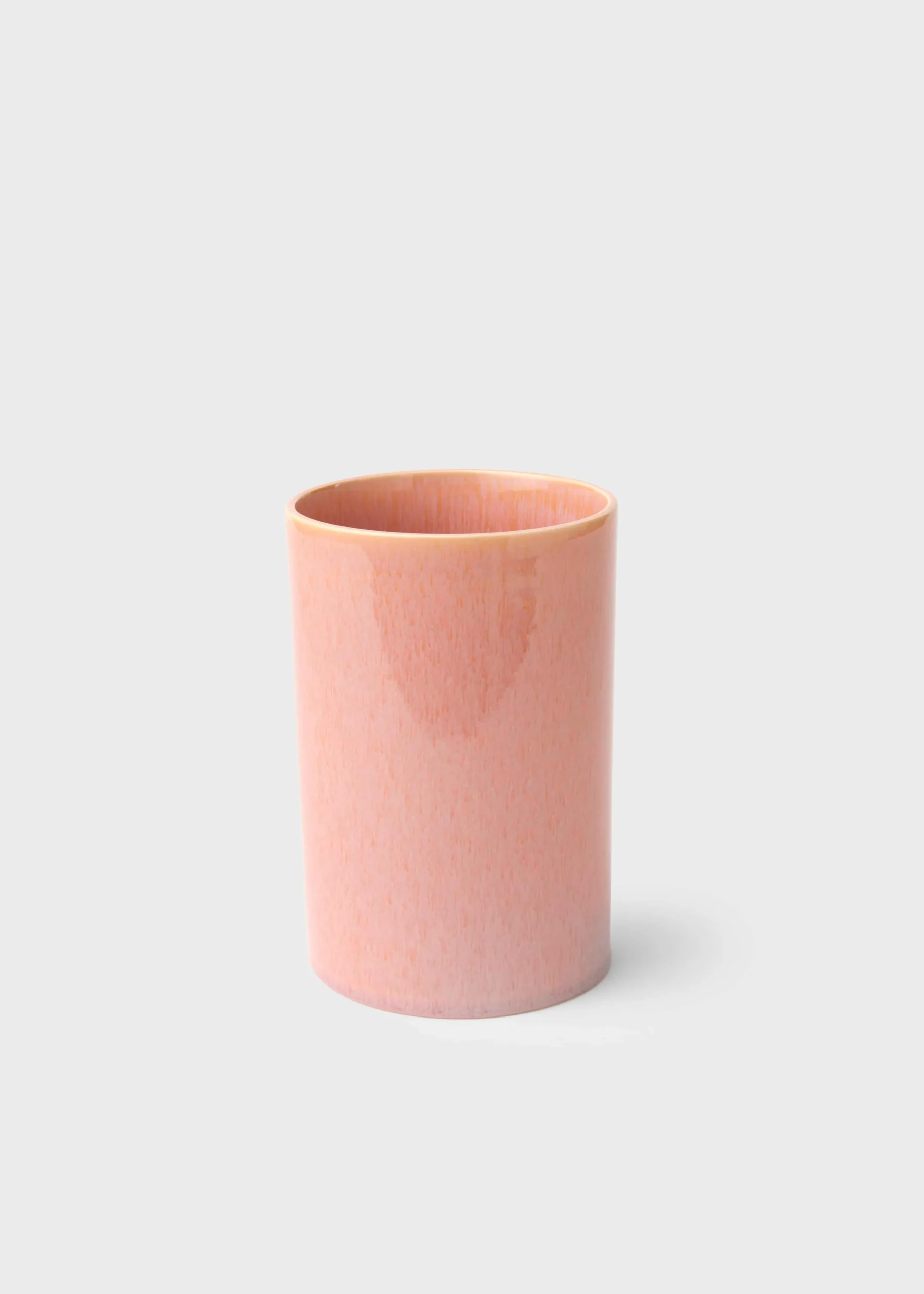 Klitmoller Collective Keramik-Medium flower vase - Pink Concrete