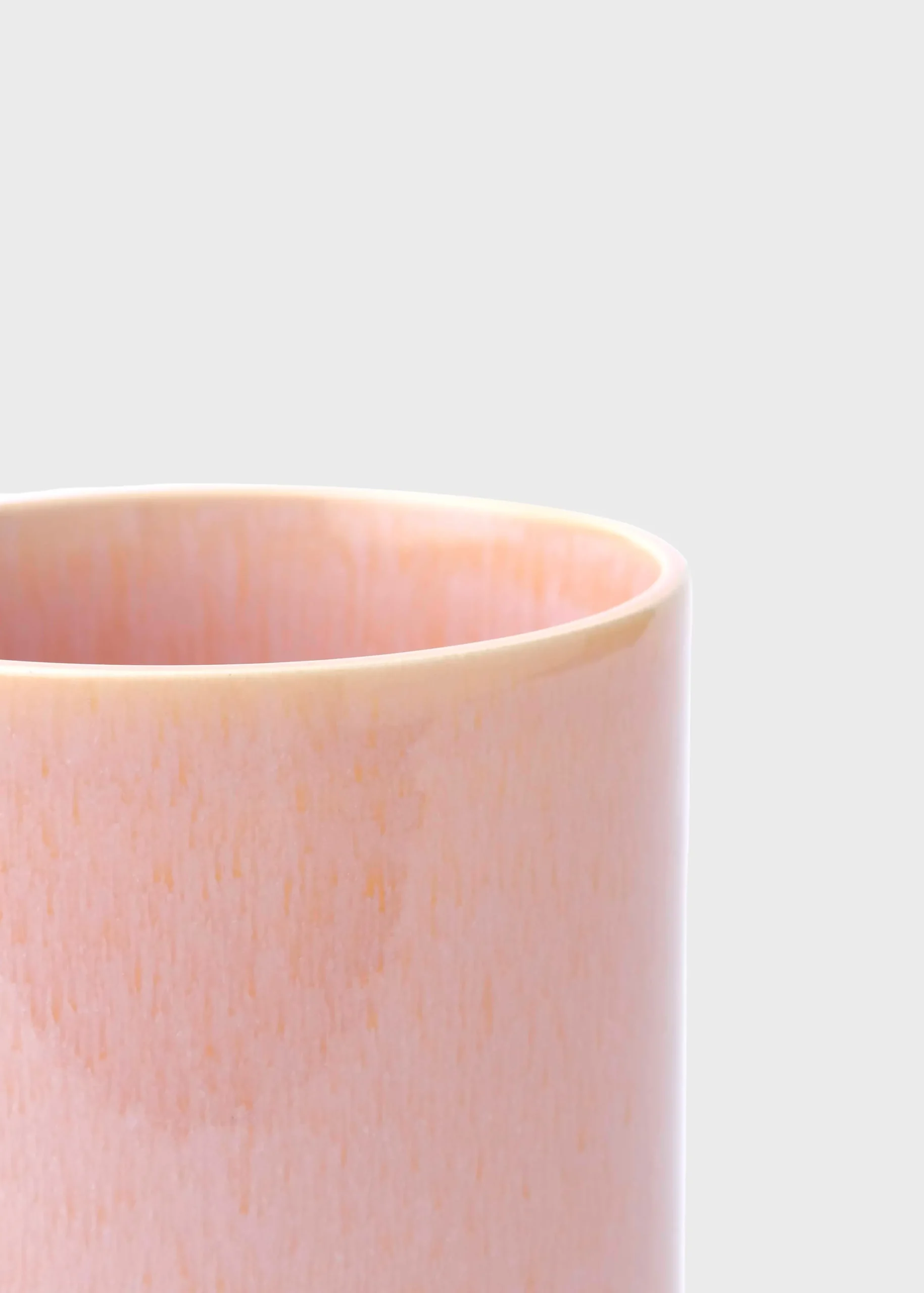 Klitmoller Collective Keramik-Medium flower vase - Pink Concrete