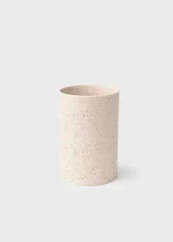 Klitmoller Collective Keramik-Medium flower vase - Sand Concrete