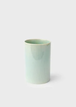 Klitmoller Collective Vase-Medium flower vase - Turqouise Concrete