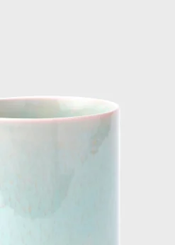 Klitmoller Collective Vase-Medium flower vase - Turqouise Concrete