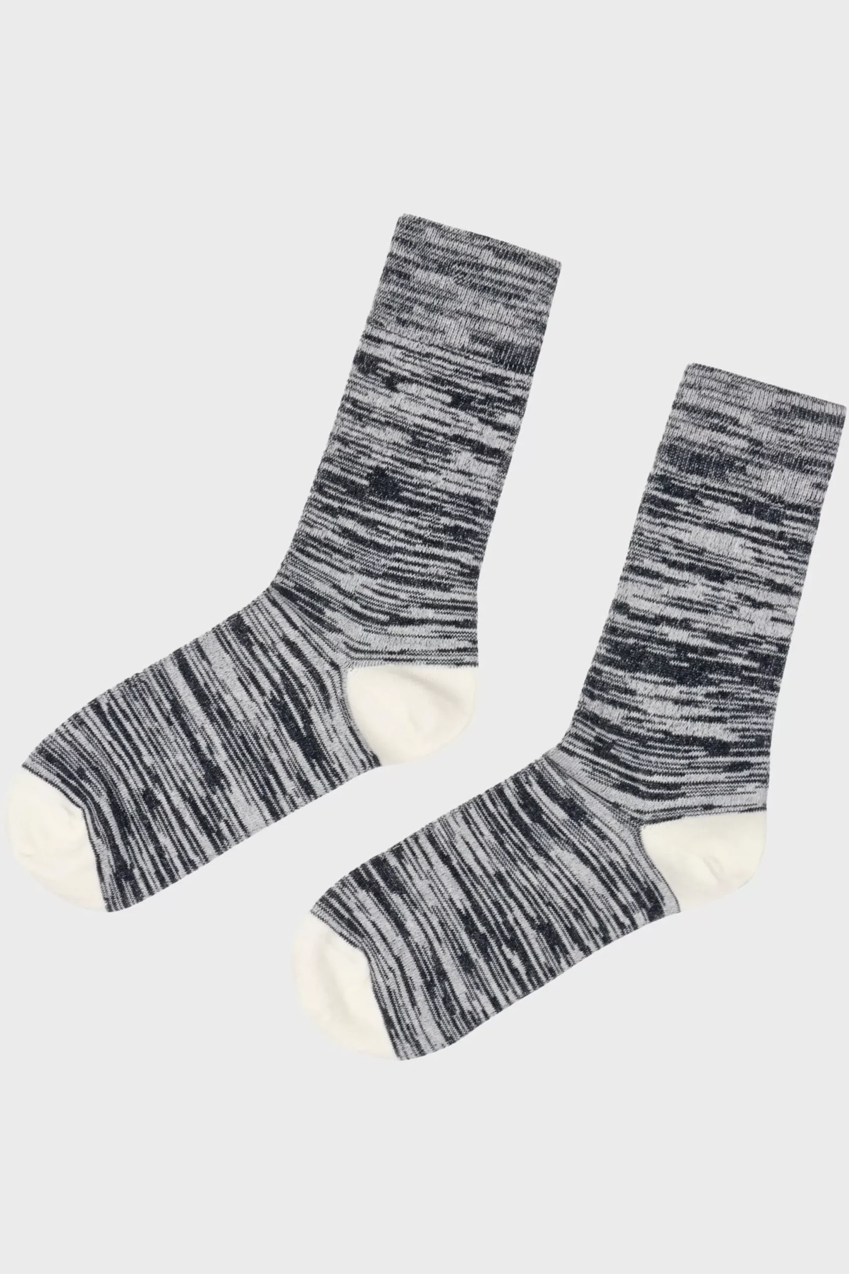 Klitmoller Collective Accessories-Melange cotton sock - Navy