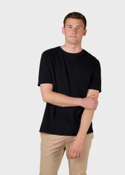 Klitmoller Collective T-shirts-Mens boxy tee - Black White