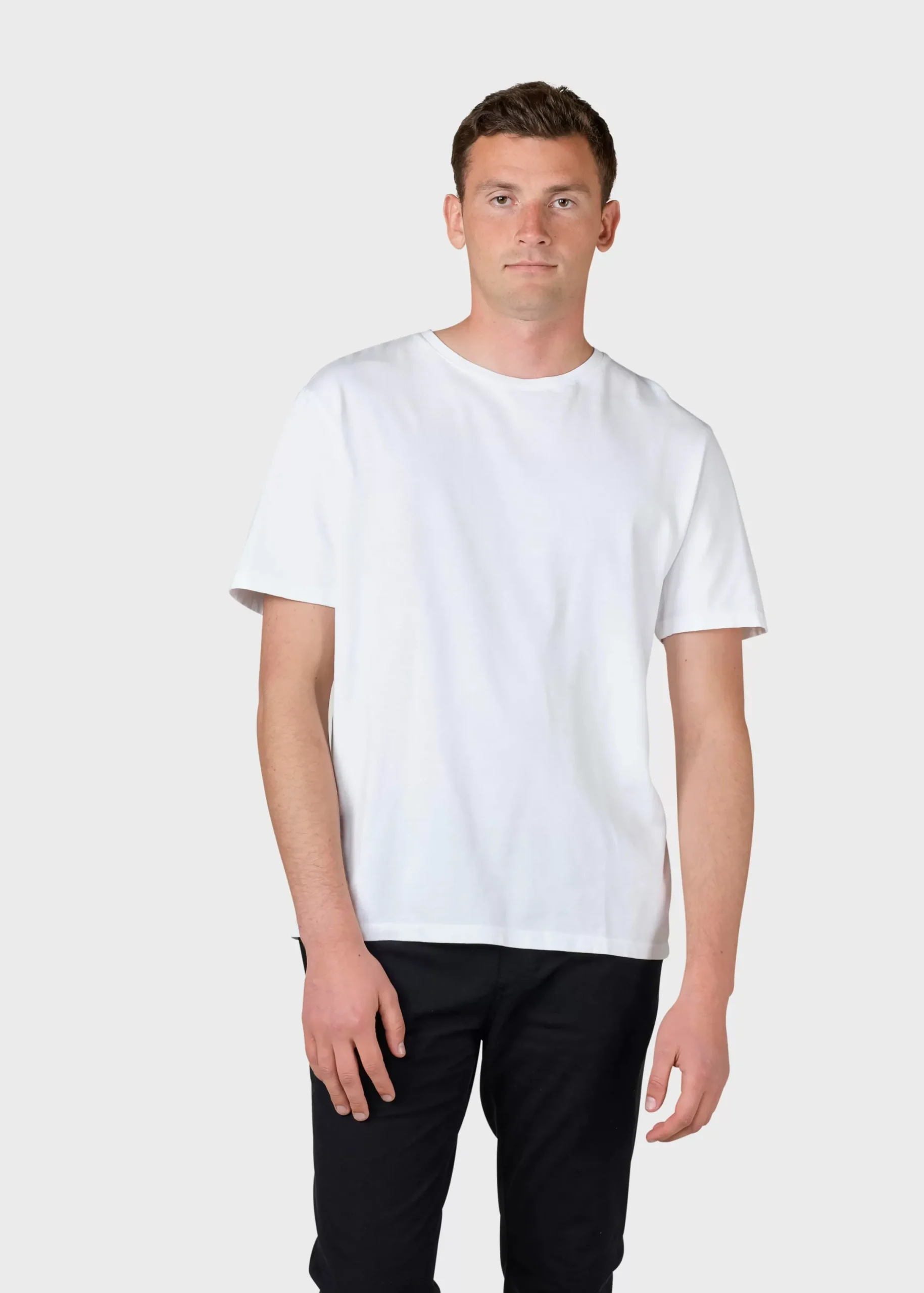 Klitmoller Collective T-shirts-Mens boxy tee - White