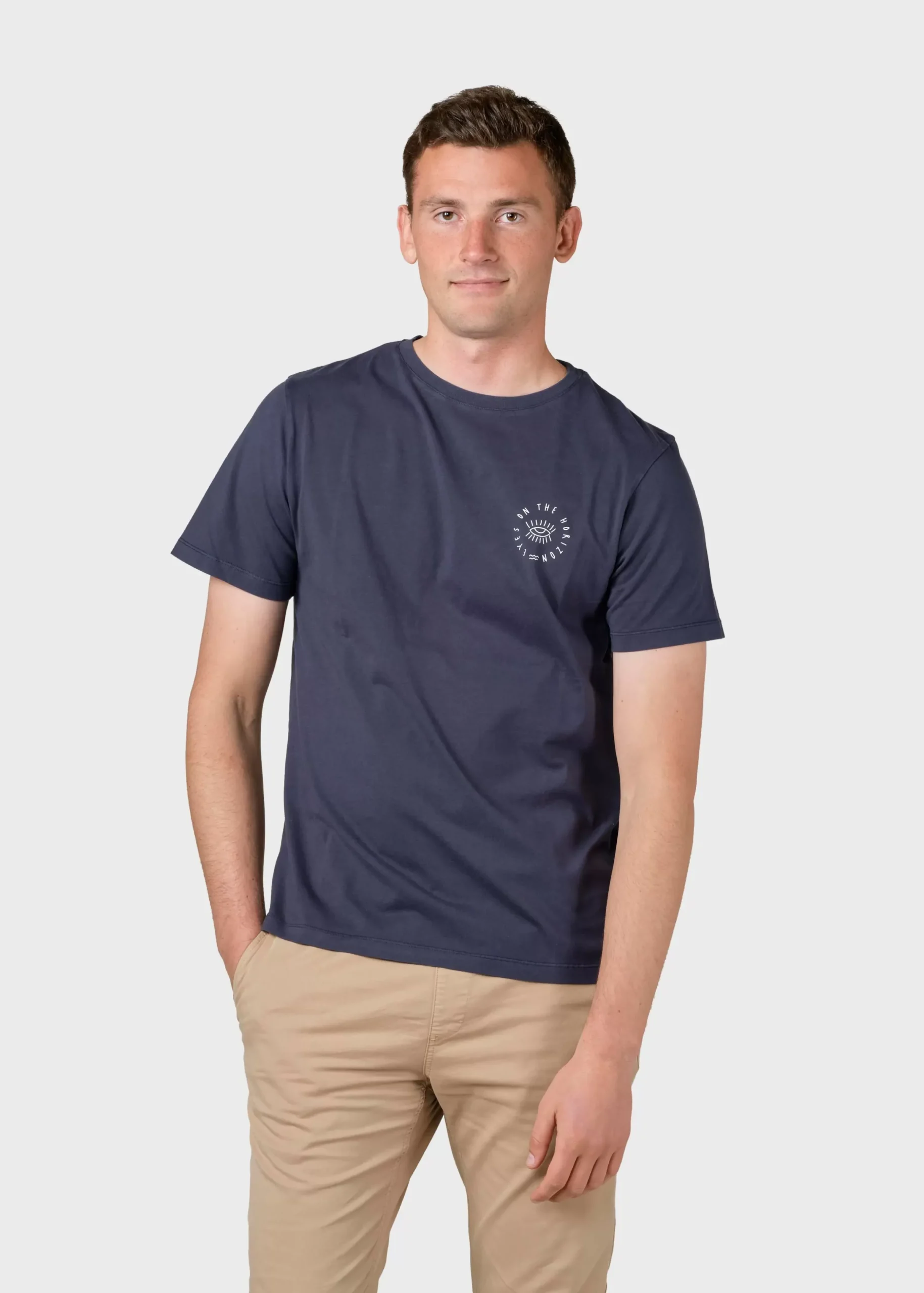 Klitmoller Collective T-shirts-Mico tee - Navy MossGreen