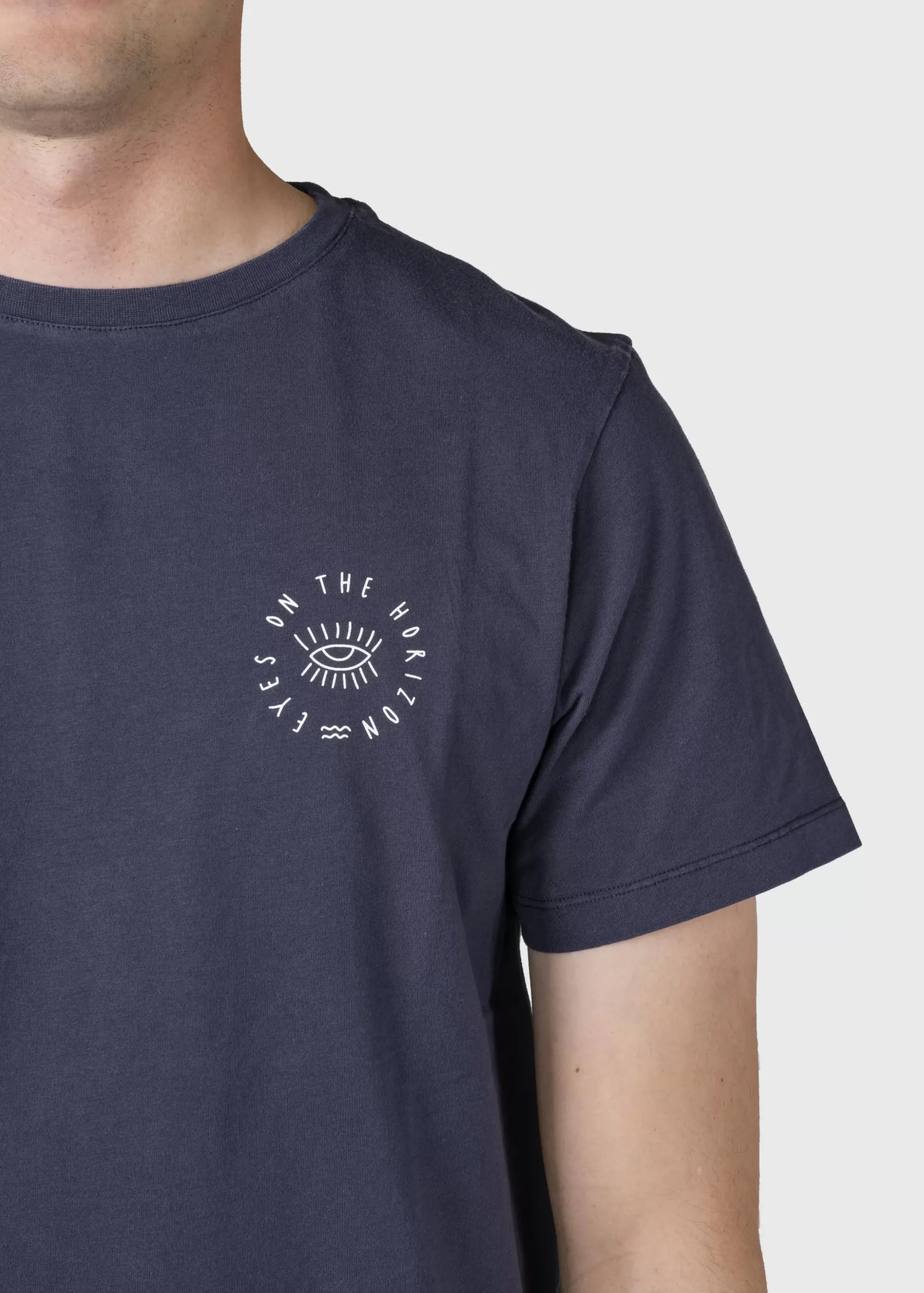 Klitmoller Collective T-shirts-Mico tee - Navy MossGreen