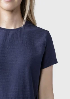 Klitmoller Collective T-shirts-My tee - Deep blue Navy