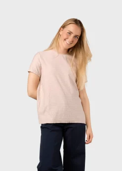 Klitmoller Collective T-shirts-My tee - Rose Navy