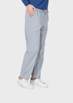 Klitmoller Collective Hosen-Nicoline corduroy pant - Pastel grey Black