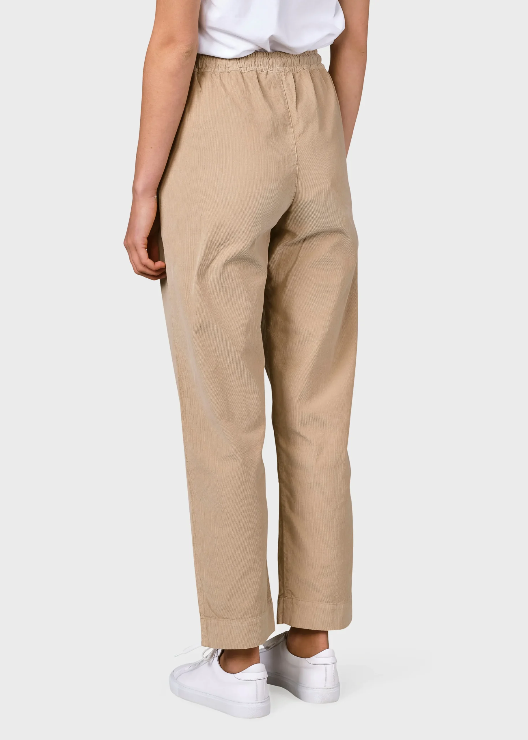 Klitmoller Collective Hosen-Nicoline corduroy pant - Sand