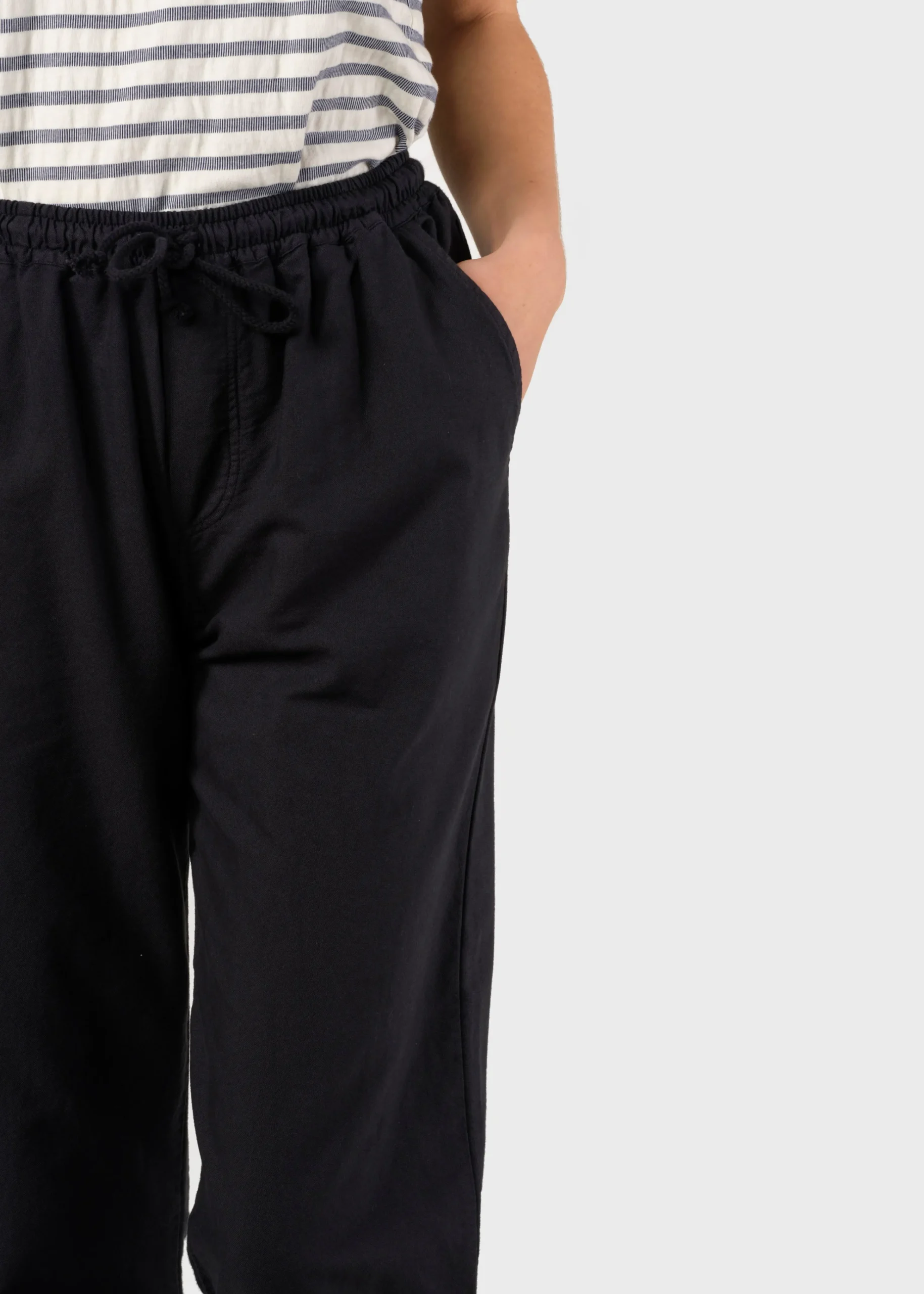 Klitmoller Collective Hosen-Nicoline pant - Navy Black