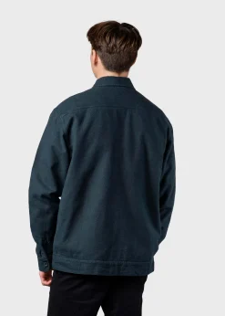 Klitmoller Collective Jacken-Niklas lumber overshirt - Moss Green Olive