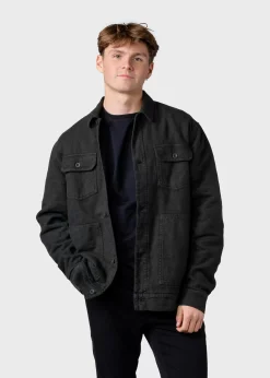 Klitmoller Collective Jacken-Niklas lumber overshirt - Olive