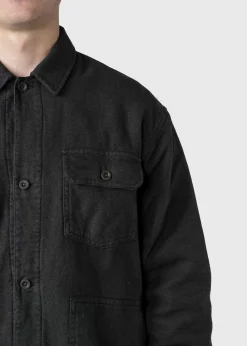 Klitmoller Collective Jacken-Niklas lumber overshirt - Olive