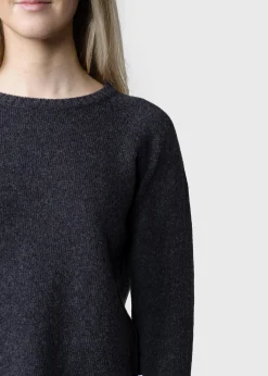 Klitmoller Collective Strick-Nina knit - Anthracite Navy