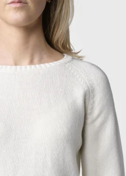 Klitmoller Collective Strick-Nina knit - Cream Navy