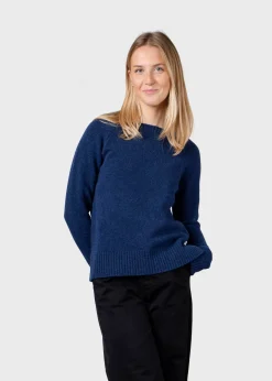 Klitmoller Collective Strick-Nina knit - Deep blue Navy
