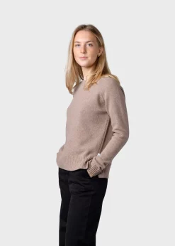 Klitmoller Collective Strick-Nina knit - Sand Navy