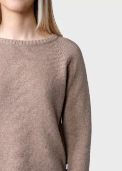 Klitmoller Collective Strick-Nina knit - Sand Navy