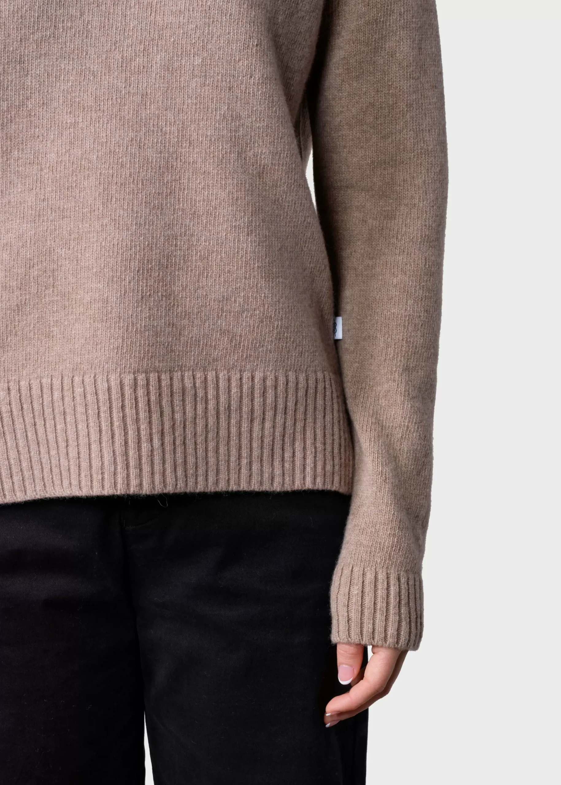 Klitmoller Collective Strick-Nina knit - Sand Navy