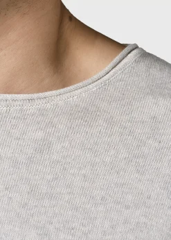 Klitmoller Collective Strick-Noah knit - Cream melange Creammelange