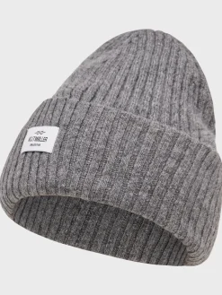 Klitmoller Collective Accessories-North beanie - Light grey Black