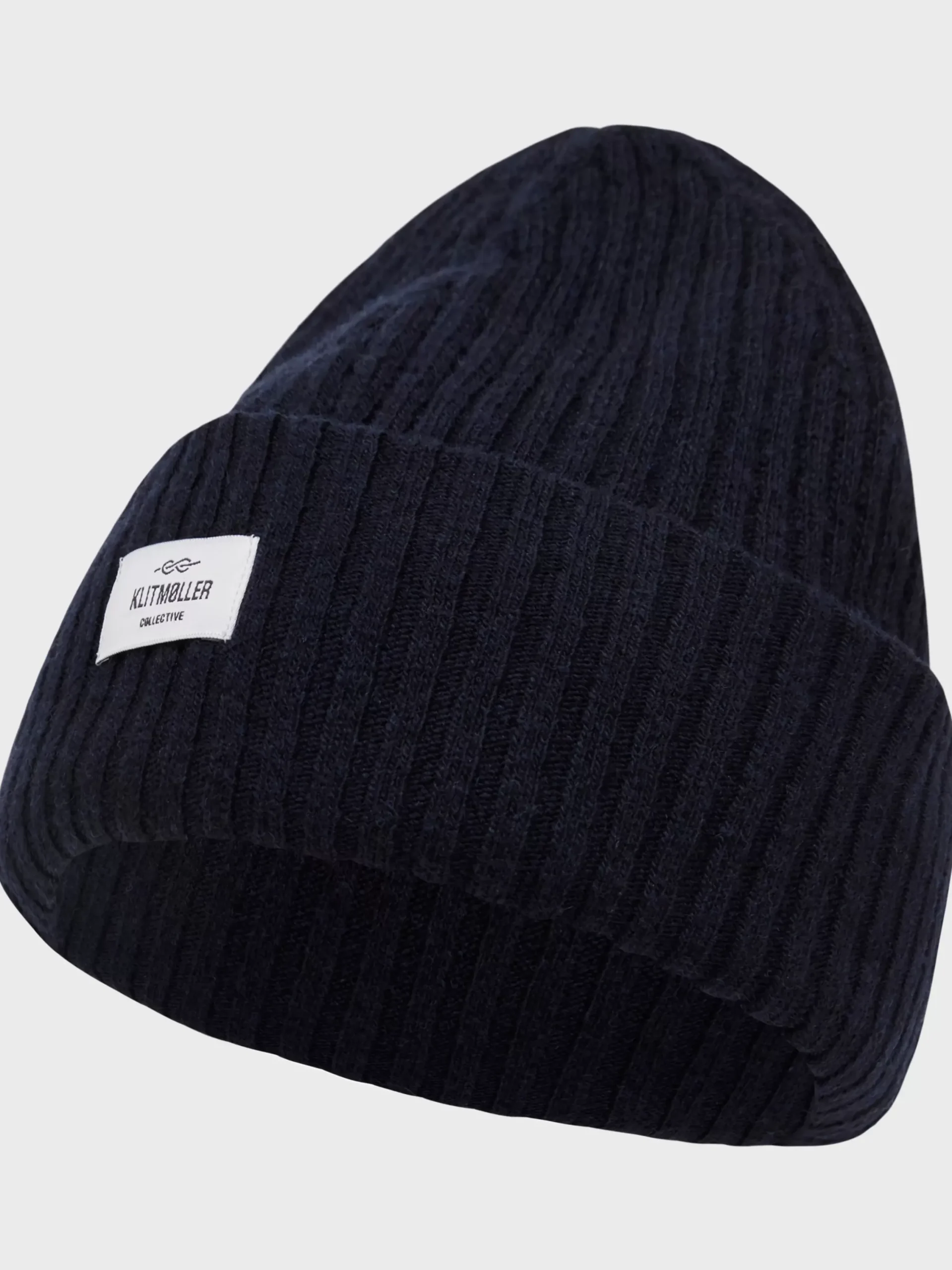 Klitmoller Collective Accessories-North beanie - Navy Black