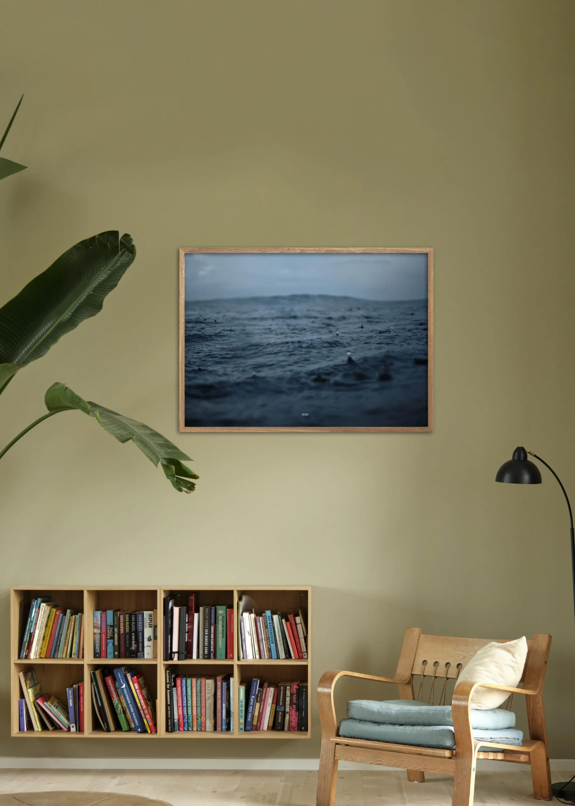 Klitmoller Collective Posters 40x50-Ocean raindrops 40x50 - Poster