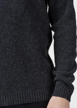 Klitmoller Collective Strick-Ole knit - Anthracite MossGreen