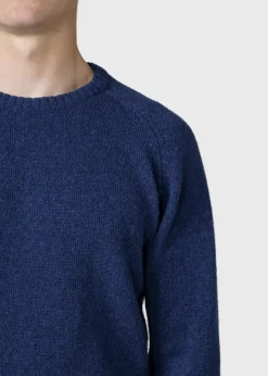 Klitmoller Collective Strick-Ole knit - Deep blue MossGreen