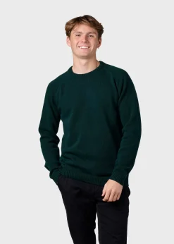 Klitmoller Collective Strick-Ole knit - Moss Green MossGreen