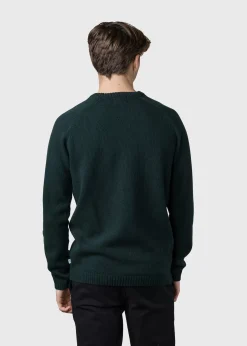 Klitmoller Collective Strick-Ole knit - Moss Green MossGreen