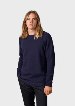 Klitmoller Collective Strick-Ole knit - Navy MossGreen