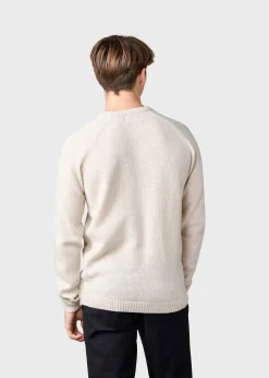 Klitmoller Collective Strick-Ole knit - Pastel sand MossGreen