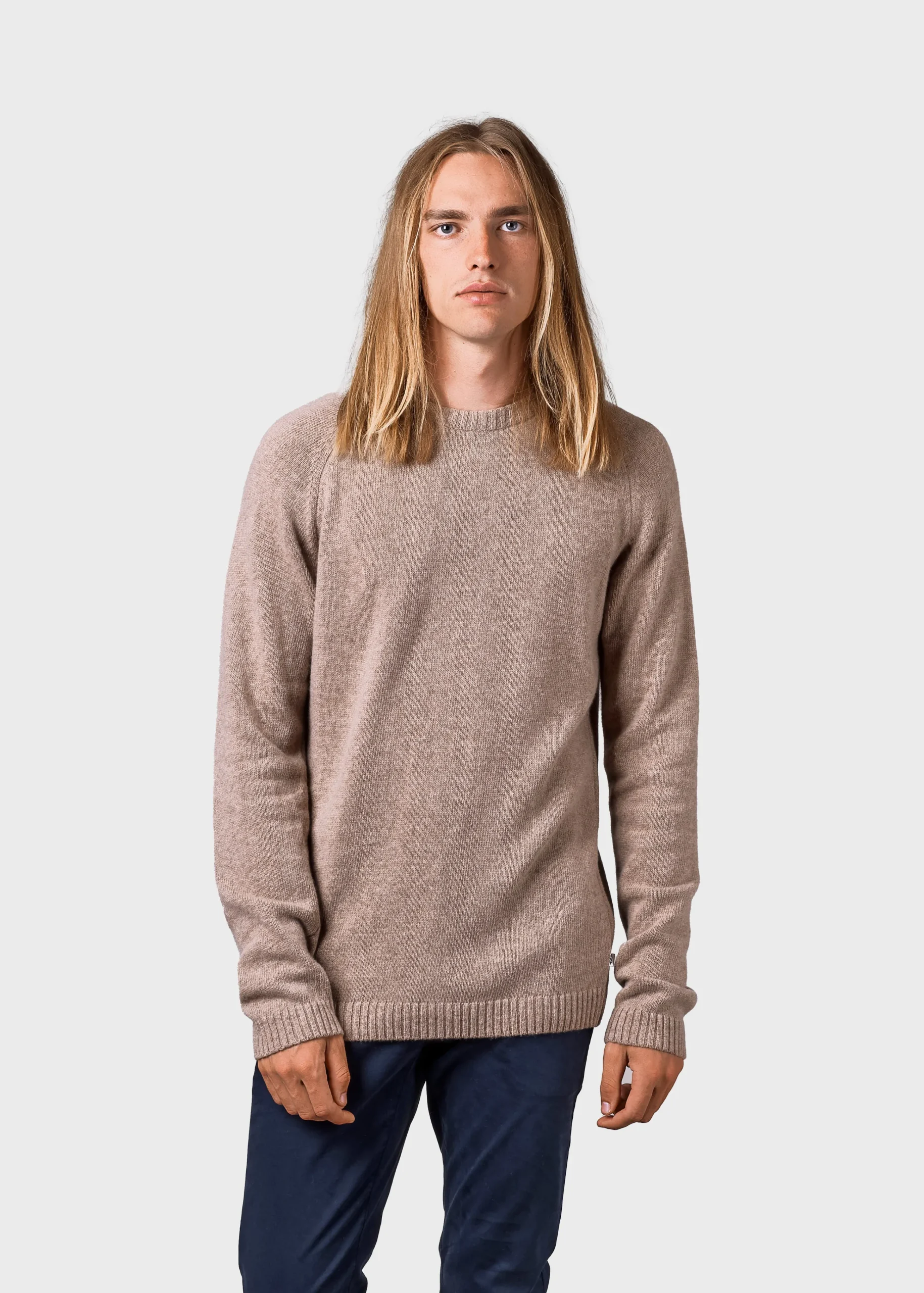 Klitmoller Collective Strick-Ole knit - Sand MossGreen