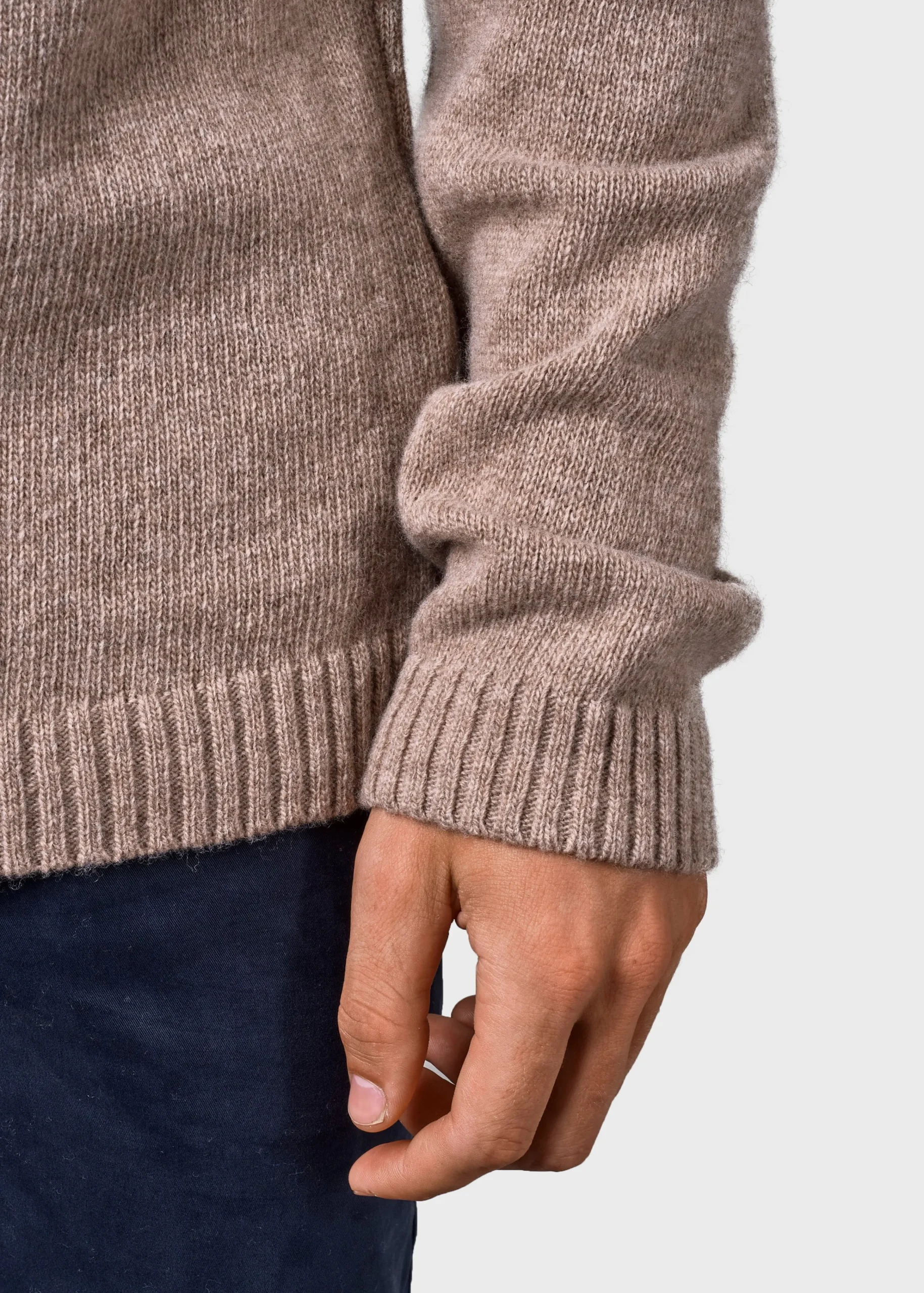 Klitmoller Collective Strick-Ole knit - Sand MossGreen